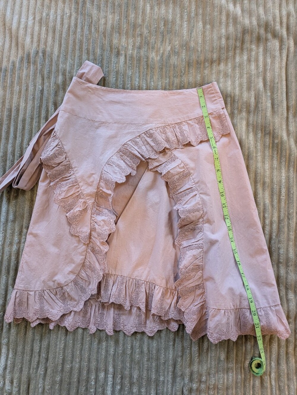 Isabel Marant Étoile Ruffle Lace Wrap Skirt Size 36 - Picture 5 of 8